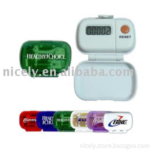 single function pedometer with cover for sports